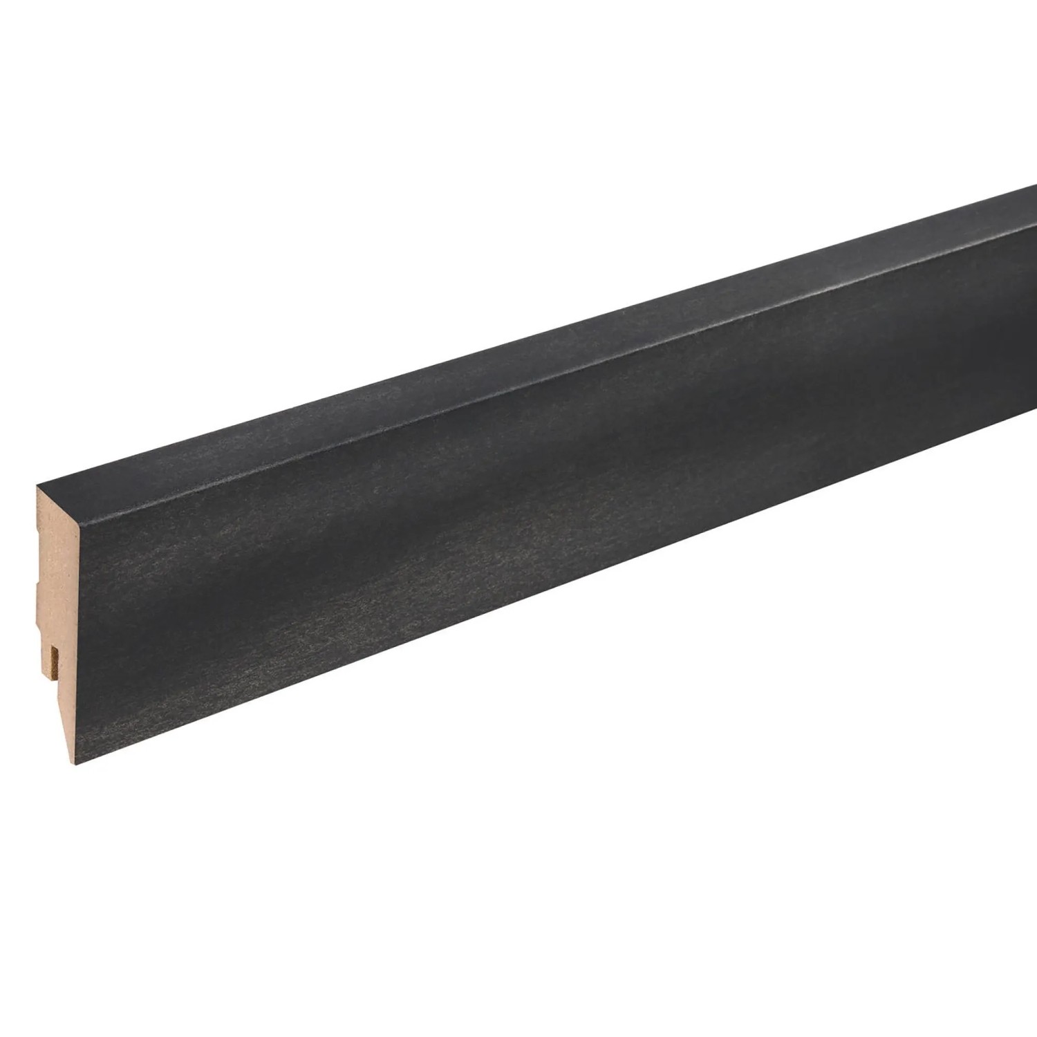 Sockelleiste Topline mit Clipfräsung 2.500 x 16 x 58 mm Stahl