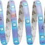 Aufgerolltes LED-Flexband RGB, 10 m, mit blauen LEDs. LED-Streifen mit Fernbedienung.