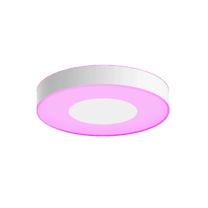 Philips Hue LED-Bad-Deckenleuchte Xamento White & Color Ambiance Ø 42,5 cm Weiß