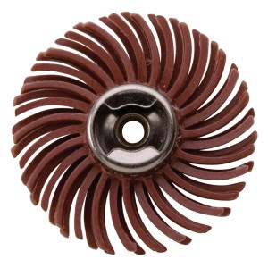 Dremel Feinschleifbürste 471S, Körnung 36 für Miniaturwerkzeuge zum Reinigen und Polieren.