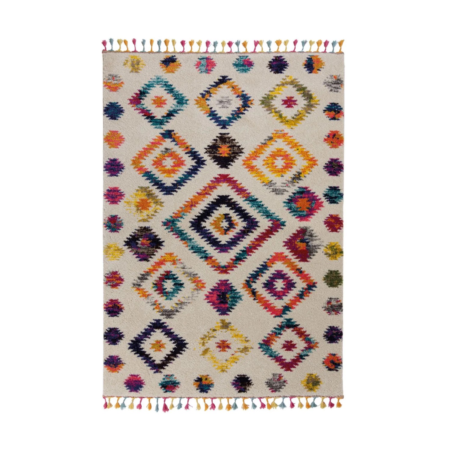 Flair Rugs Moderne Teppich Bohemia 160 cm x 230 cm Mehrfarbig