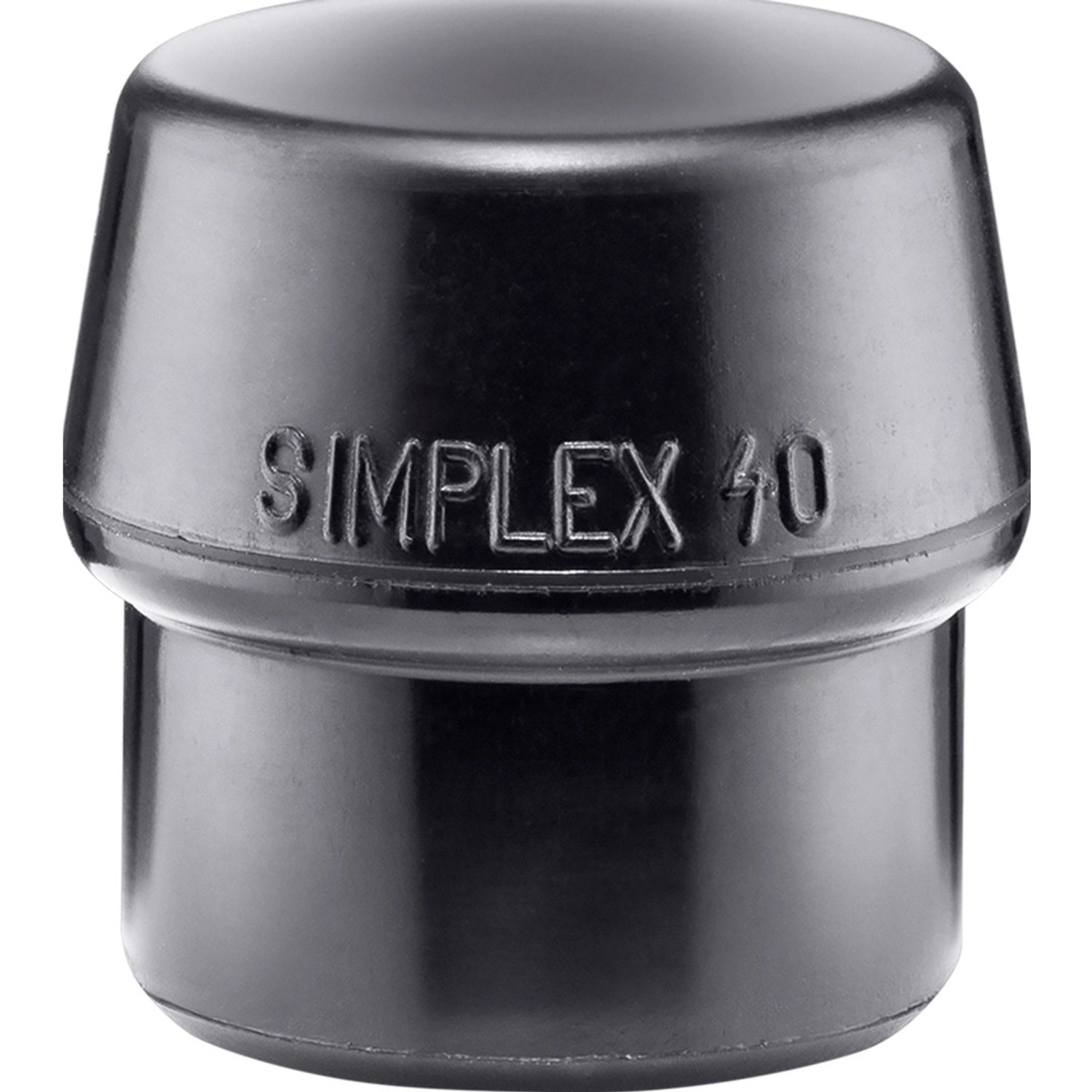 Thumbnail - Halder Simplex Ersatzeinsatz Gummikomposition Schwarz 40mm