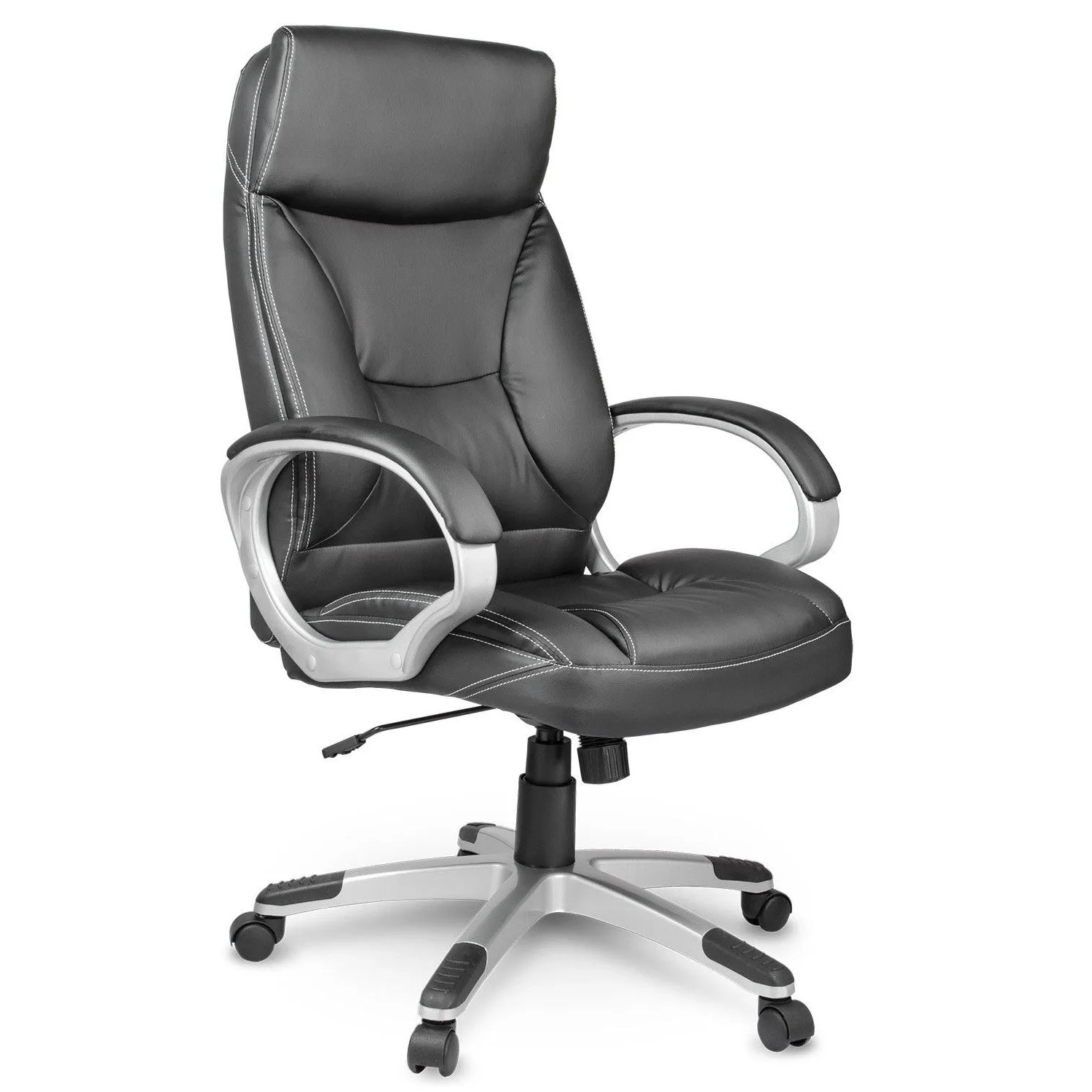 Sofotel Eg 223 Bürostuhl Aus Schwarzem Leder