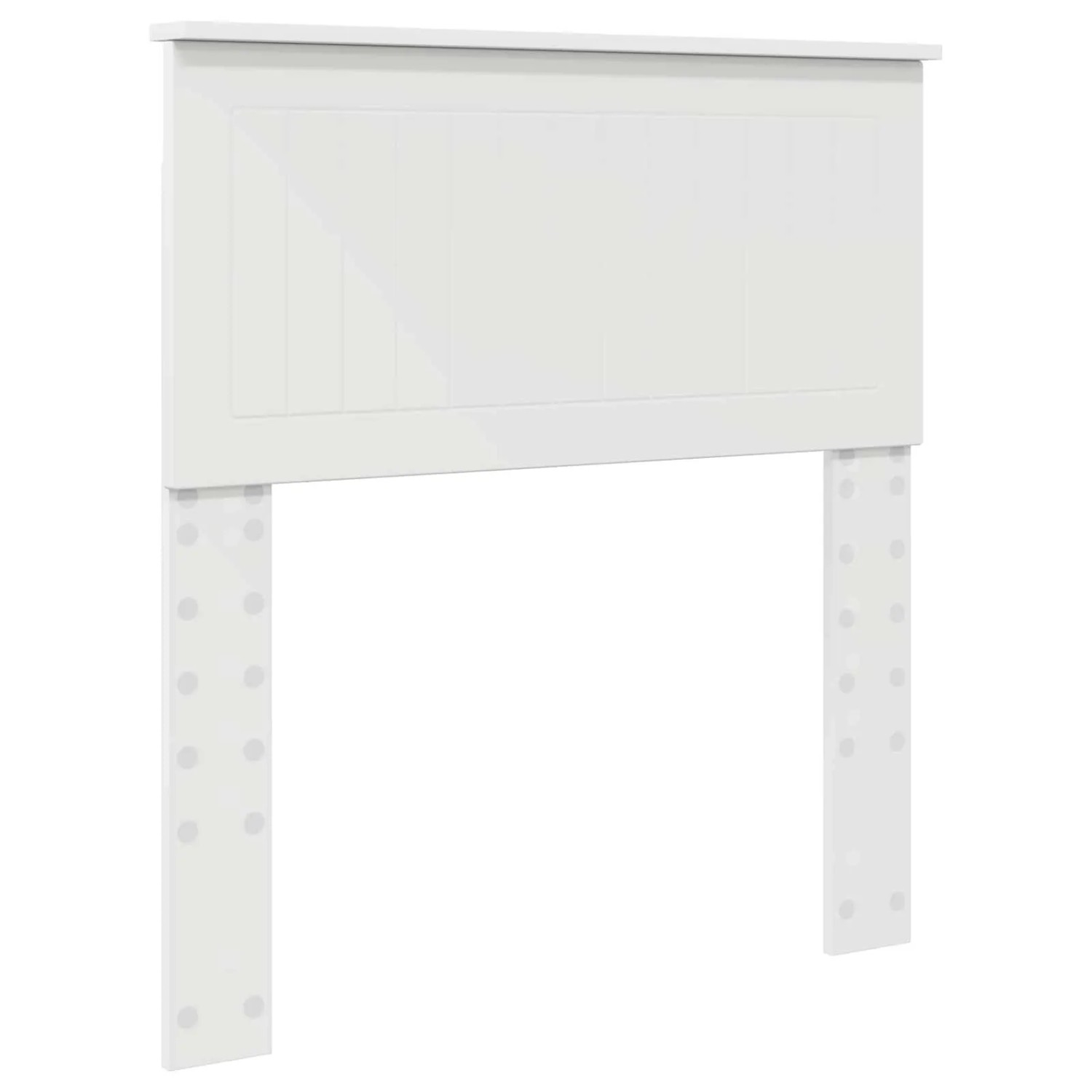 Thumbnail - vidaXL Kopfteil mit Kopfteil Weiß 80 cm Holzwerkstoff 888473