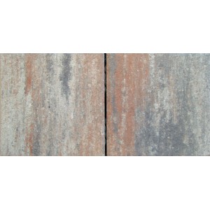 Diephaus Pflasterstein Plateo Muschelbeige, Mehrformat, 6 cm Stärke.