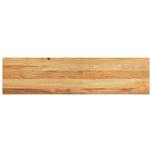 vidaXL Treppenstufen 2 Stk Hellbraun 100x30x2 cm Massivholz Eiche 3283793
