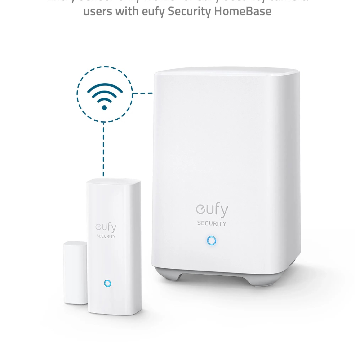 Eufy Eingangssensor mit HomeBase für Tür- und Fensterüberwachung im Smart Home.