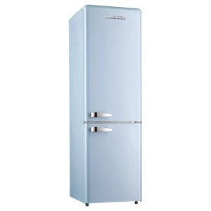 Wolkenstein Kühl-Gefrierkombination KG250.4RT LB, hellblau glänzend.