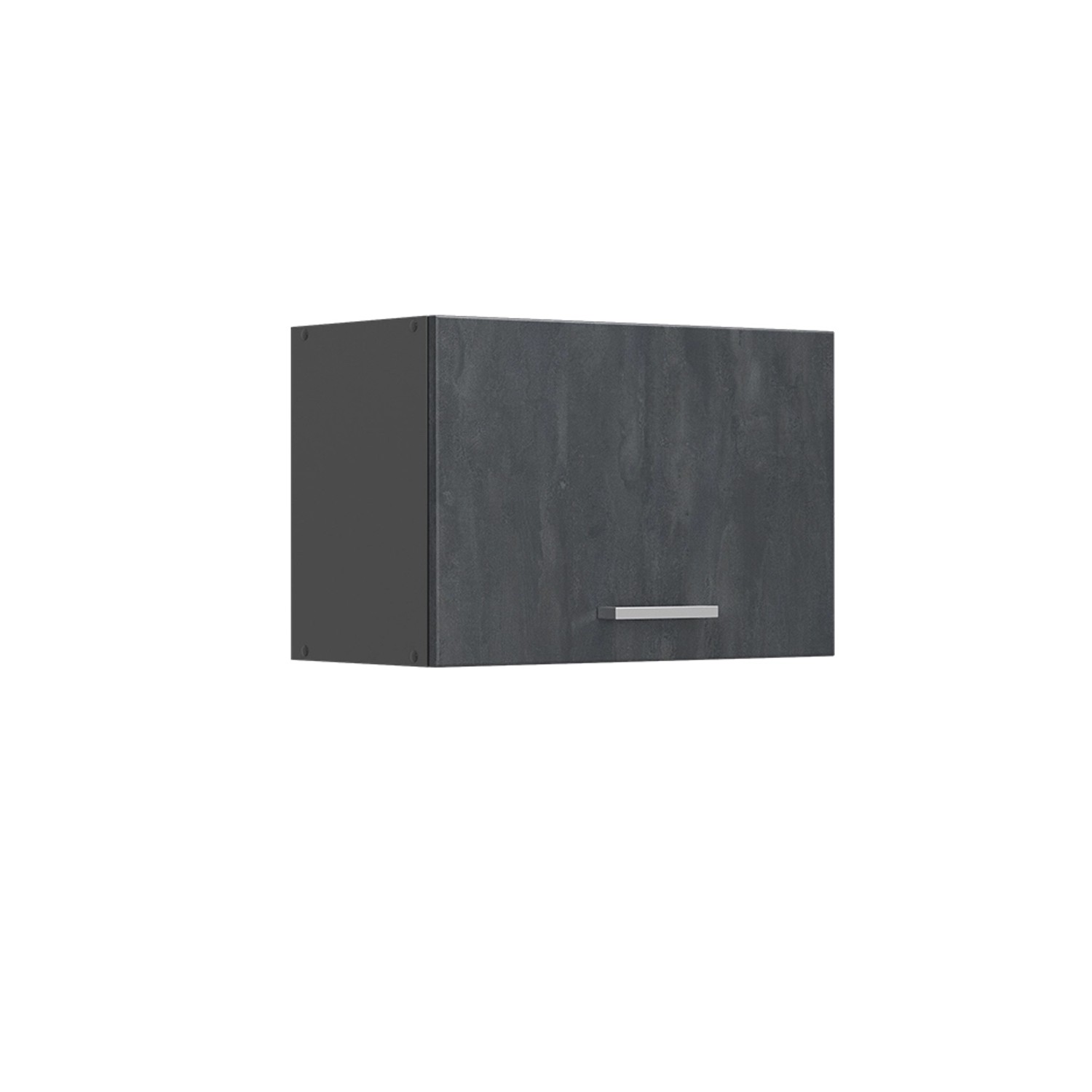 Vicco Hängeschrank R-Line Hängender Küchenschrank Schwarz Beton/Anthrazit 60 cm Flach