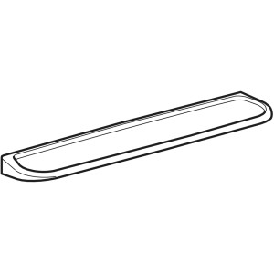 Geberit Renova Wandablage, 60x14 cm, Alpinweiß, für Bad & WC.