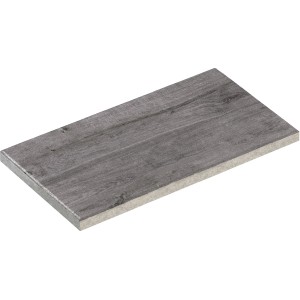 Diephaus Terrassenplatte Naturan Graphit, 60x40 cm, Holzoptik. Gehwegplatte für Terrasse und Garten.