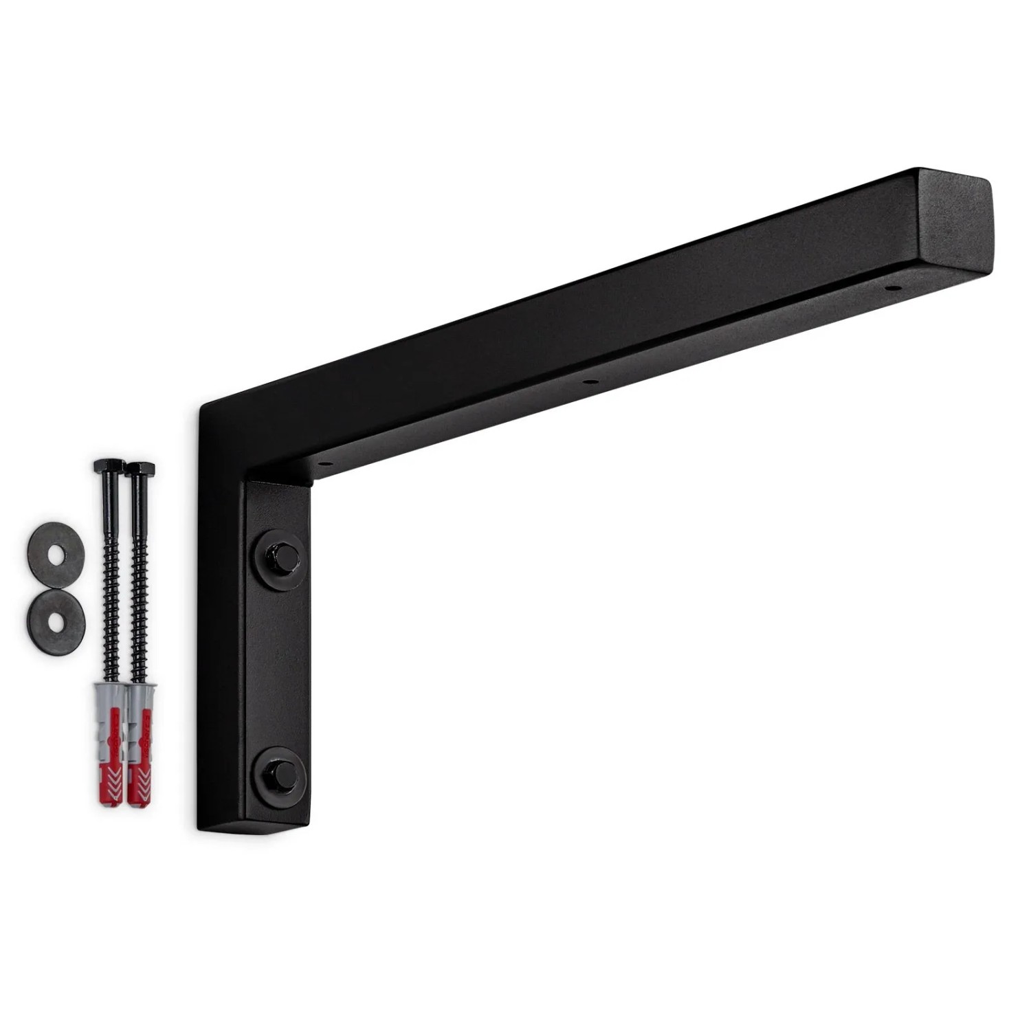 SOTECH Wandkonsole L-Winkel WK400 400 x 150 x 30 mm Schwarz Matt