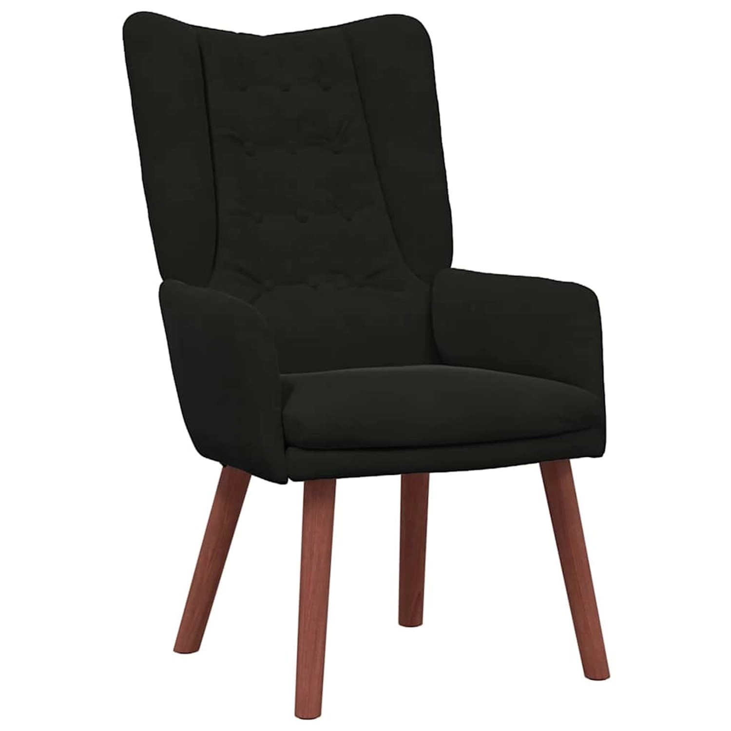 vidaXL Relaxsessel Schwarz 63 x 67 x 94 cm Samt 42001820