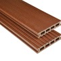 Kovalex WPC Terrassendielen, Bausatz Exklusiv, mattiert braun, 300cm. Terrassenbau leicht gemacht.