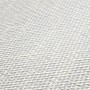 Weiße, matte Vliestapete mit Textiloptik und leichter Struktur von Profhome.
