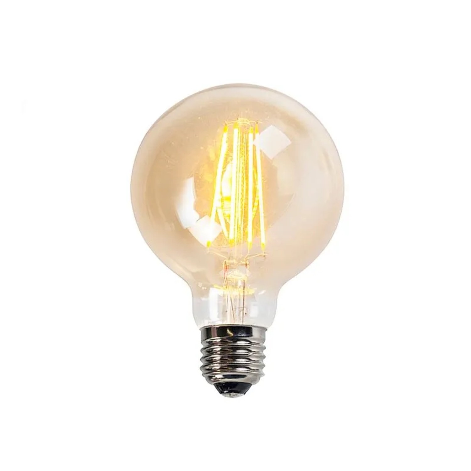 LUEDD Filament LED Lampe G95 5W 2200K Gold Dimmbar