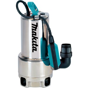 Makita PF 1110 Tauchpumpe aus Edelstahl für Klar- und Schmutzwasser.