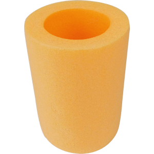 Gelbes Verbindungsstück für Happy People Wassernudeln, 14 cm lang.