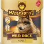 Wolfsblut Wild Duck Adult Hunde-Nassfutter mit Ente und Kartoffeln, 800g Dose.