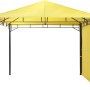 Gelbe tepro Pavillonbespannung Lehua für Pavillons, bestehend aus Dach und Markisenstoff.