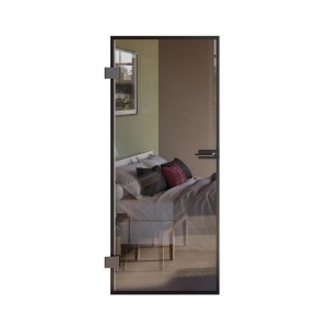 Skyscope Portal Drehtür-Set Slimwork Klarglas 834 x 1.972 mm DIN L