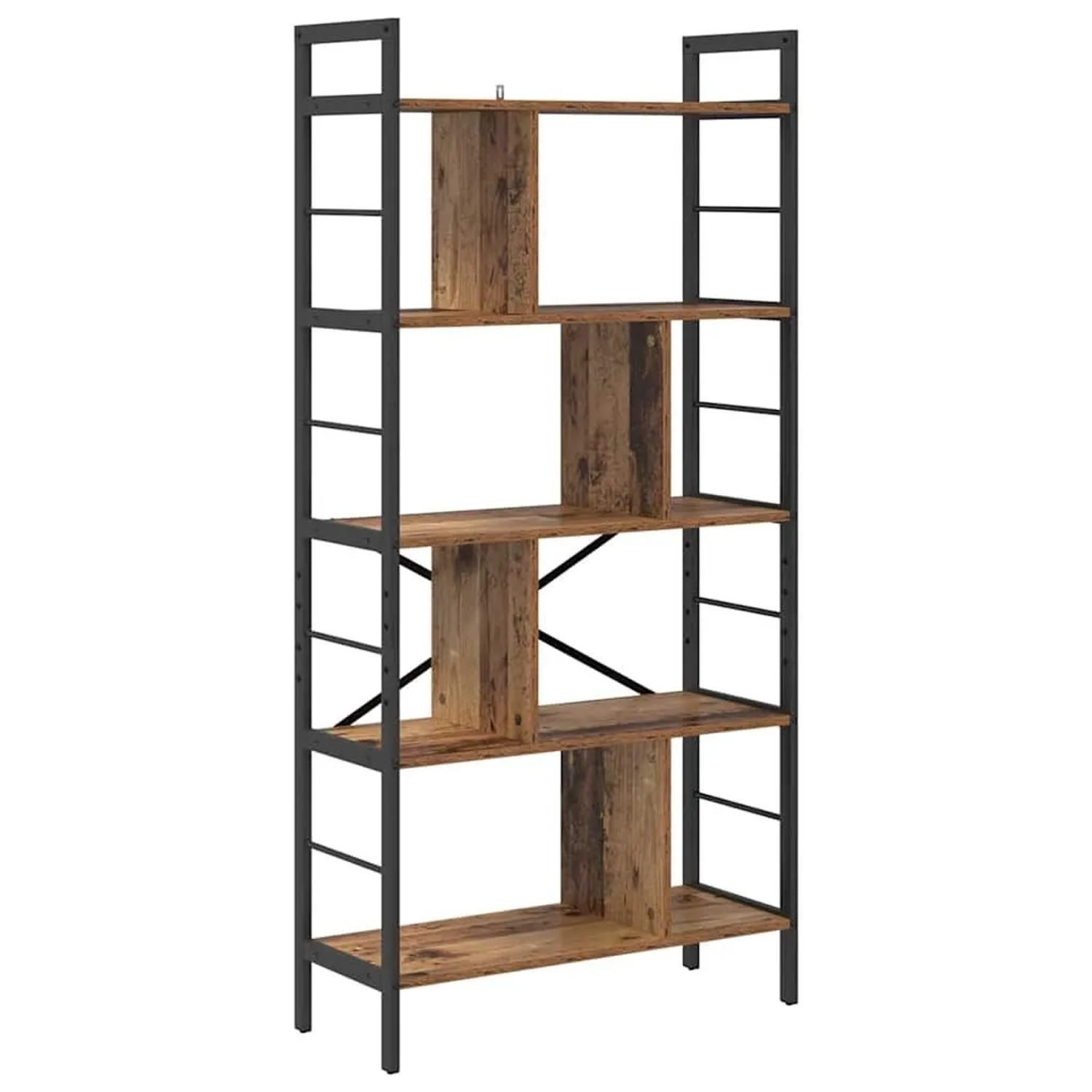vidaXL Bücherregal Altholz 75 x 30 x 156 cm Holzwerkstoff 883962 günstig online kaufen