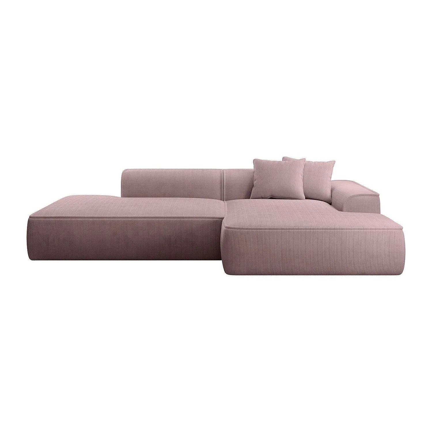 Vente-unique Sofa Ohne Schlafmöglichkeit Erynel Malve 305 cm