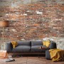 Art for the Home Fototapete Brick Wall 2, Ziegelwand-Optik im Wohnraum.