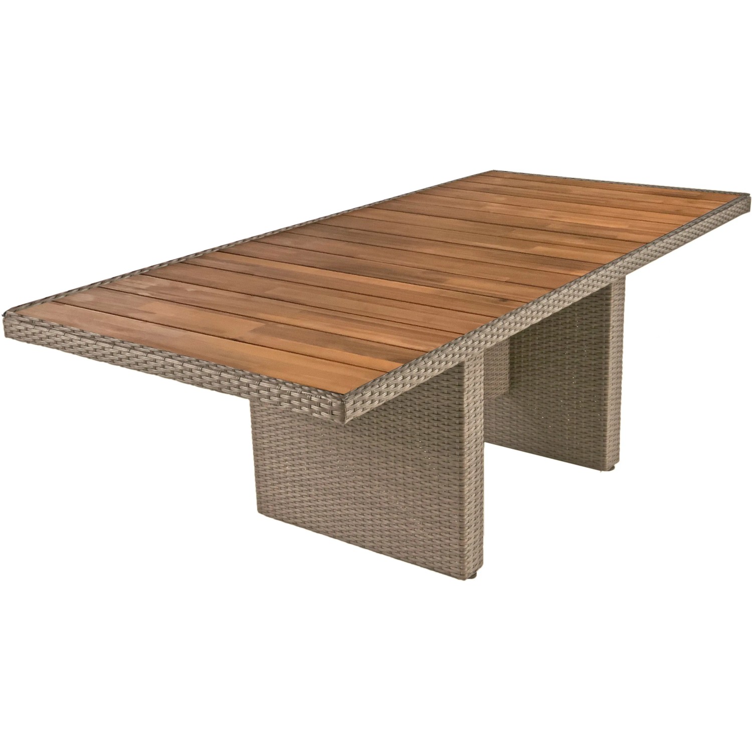 Garden Pleasure Gartenmöbel-Set Braga 9-teilig Weidenbraun FSC®
