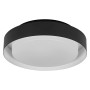 Schwarze LED Deckenleuchte Orbis Madrid von Ledvance, Ø 29 cm.