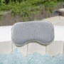 Bestway LAY-Z-SPA Nackenkissen, gepolstert, grau, 2er-Set für Whirlpool Zubehör.