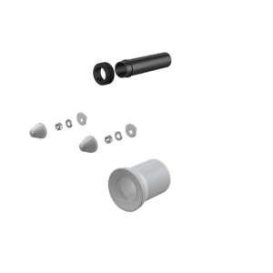 Alcadrain WC-Zubehör komplett DN110, 200 mm, Polypropylen/Polyethylen, Weiß