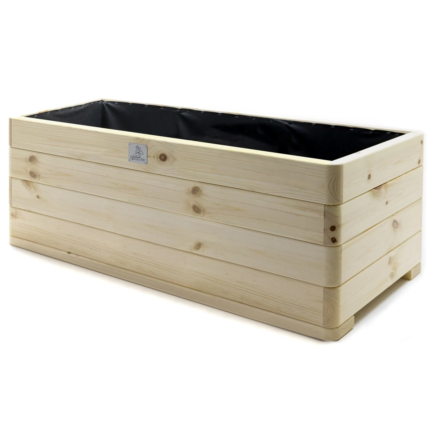 HolzFee Premium Pflanzkasten Dona 39-120 Holz Massiv 118 x 50 x 39 cm
