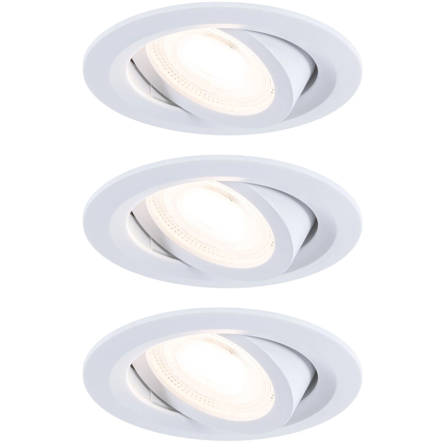 Paulmann LED EBL FixedLED 3er-Set 3x440,m 3x4,8 W 3000 K Weiß Dimmbar