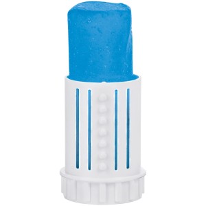 Duftstein Abfluss-Fee Meeresbrise, 4er-Set, blau, für frischen Duft im Bad.