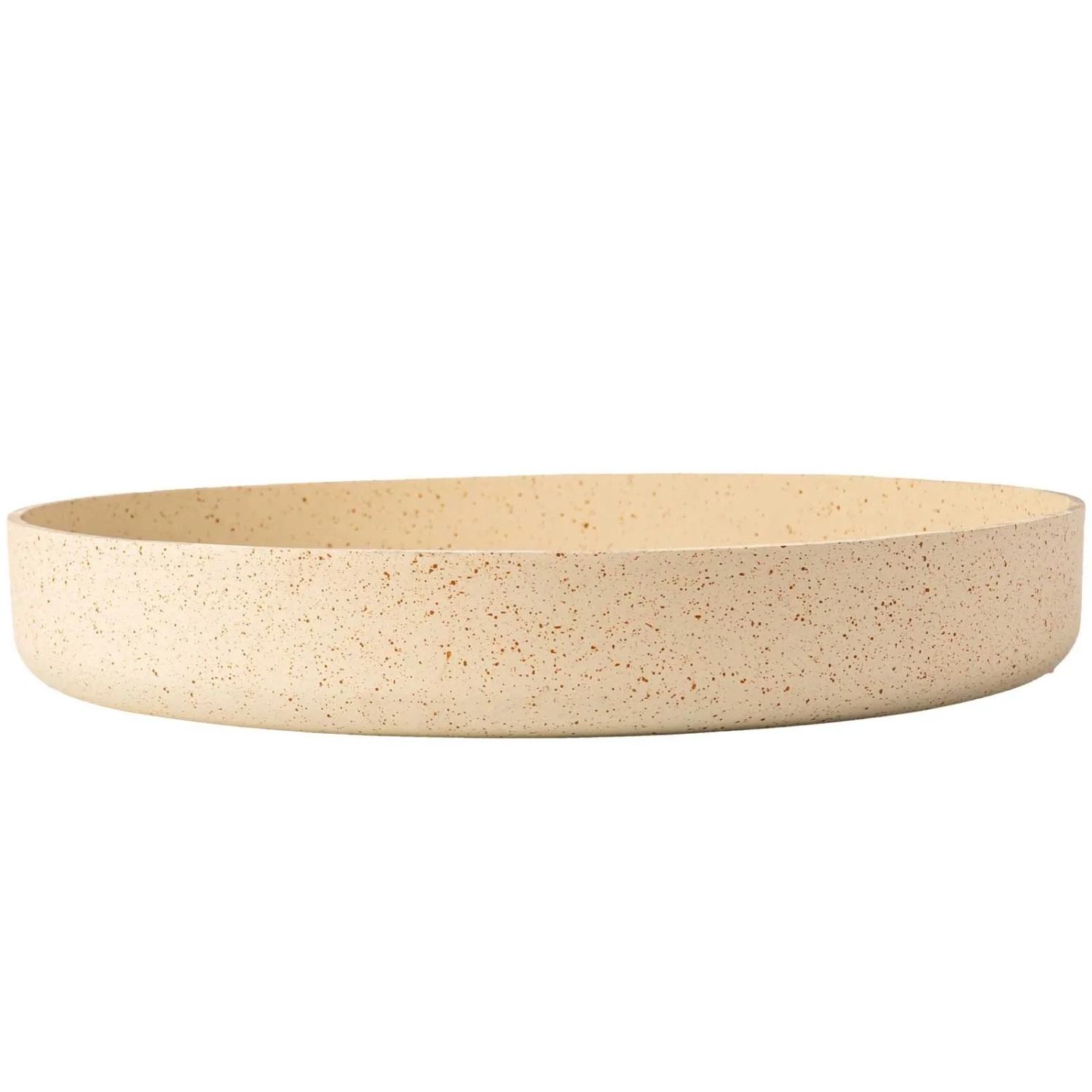 Vivanno Pflanzschale Oryven 40 cm x 40 cm x 6 cm Arbanebeige
