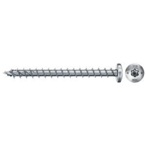 Fischer Schraube PowerFast II, Pan Head, TX, Vollgewinde, Ø 5 x 40 mm, 12 Stk.