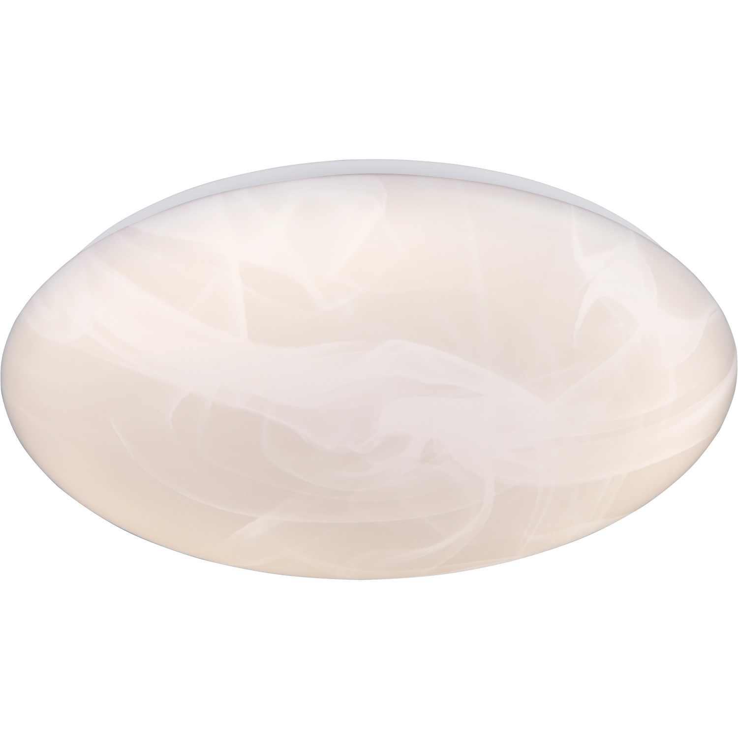 Reality LED-Deckenleuchte Umbria alabasterfarbig H x Ø: 7 x 38 cm günstig online kaufen