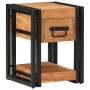 vidaXL Nachttisch Braun 30 x 30 x 40 cm Massivholz Akazie 4016710_3