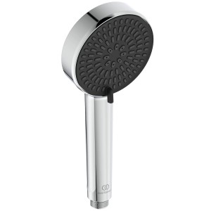 Ideal Standard Handbrause, 2 Funktionen, Chrom. Brausekopf mit zwei Strahlarten.