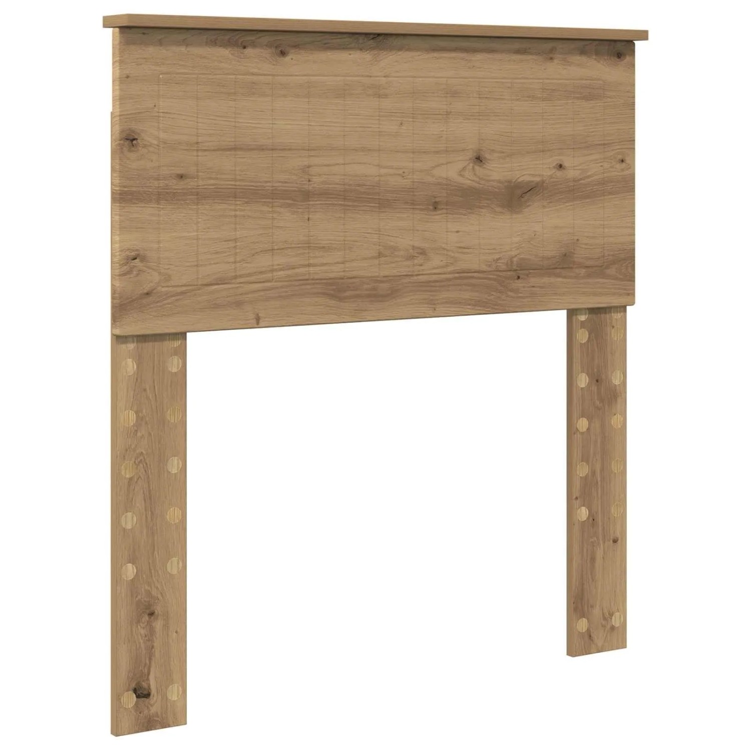 vidaXL Kopfteil mit Kopfteil Artisan-Eiche 80 cm Holzwerkstoff 888483