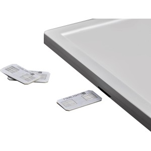 Wofi LED-Lichtkachel Basis-Set (4er) mit RGB Farbwechsel, inklusive Verbinder.