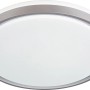 Runde LED Deckenleuchte Angera in Silber matt, Ø 44,5 cm. Moderne Lampe für Innenräume.