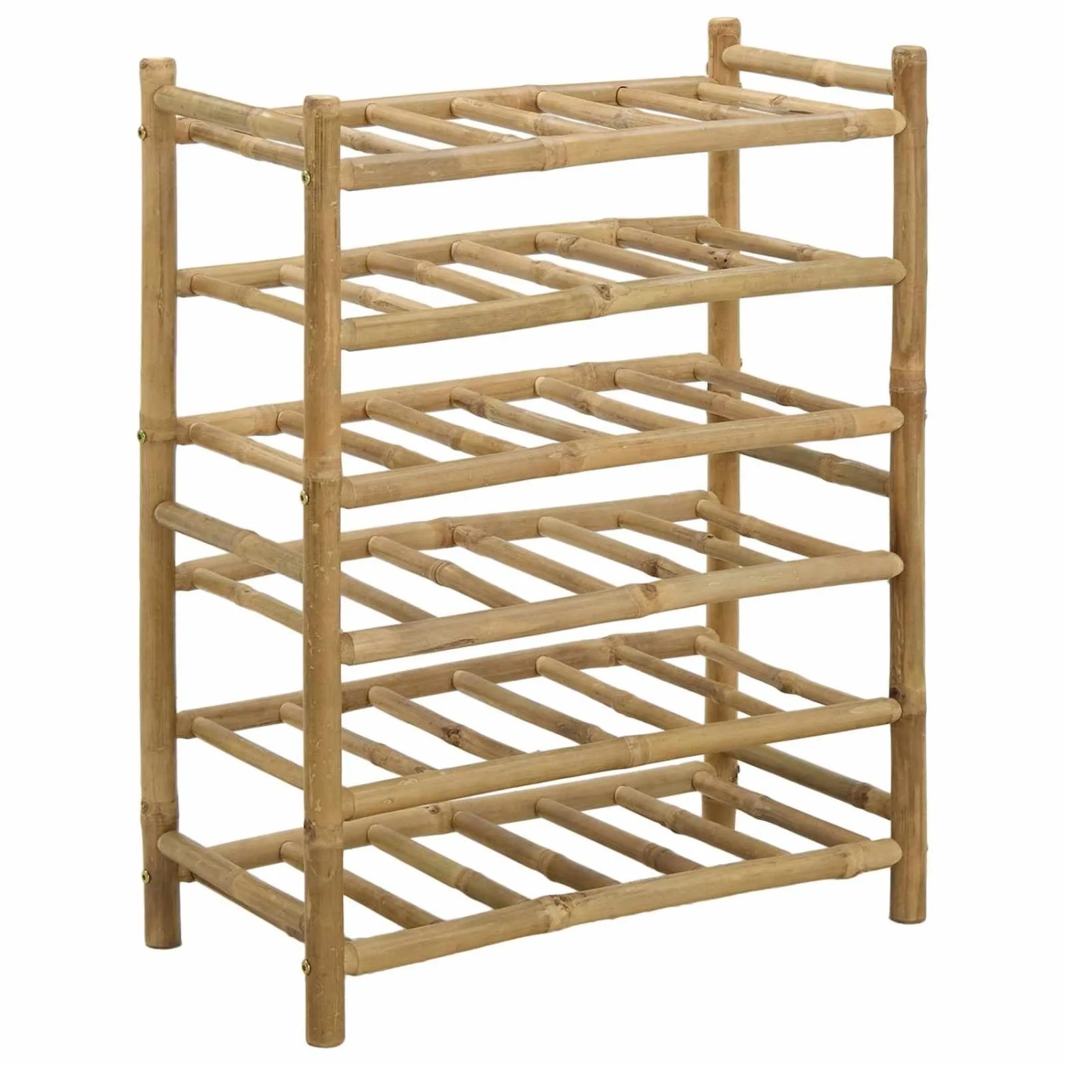 vidaXL Weinregal Natur 57 x 29,5 x 72 cm Bambus 42028072