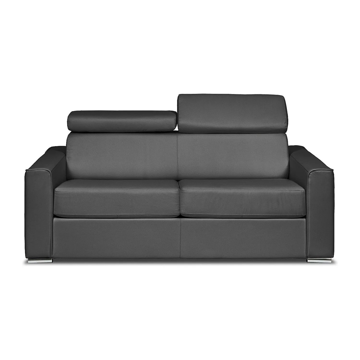Vente-unique Schlafsofa Vizir Grau 196 cm