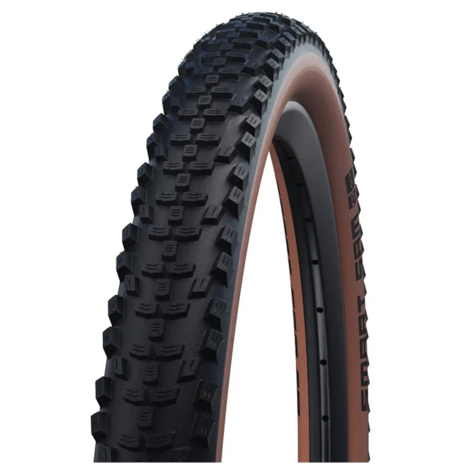 Schwalbe 57-622 Smart Sam Performance E-25 Draht Addix Schwarz/bronze-skin-reflex