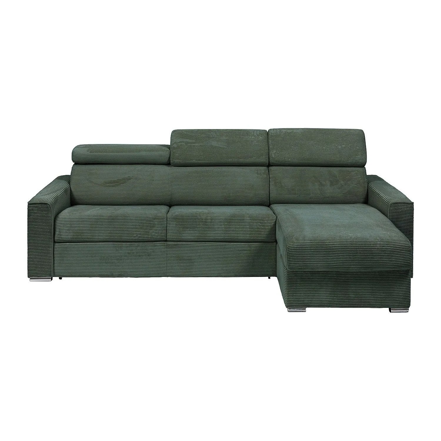 Vente-unique Schlafsofa Vizir Grün 282 cm