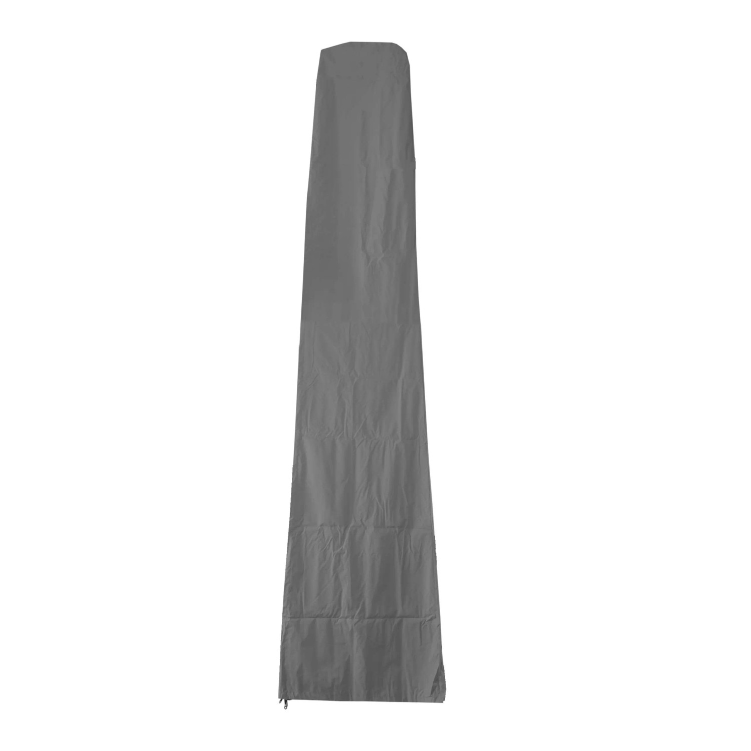MCW Schutzhülle 370cm Für 5x5m XXL-Marktschirm D20 Abdeckhülle Cover Mit Reißverschluss Anthrazit