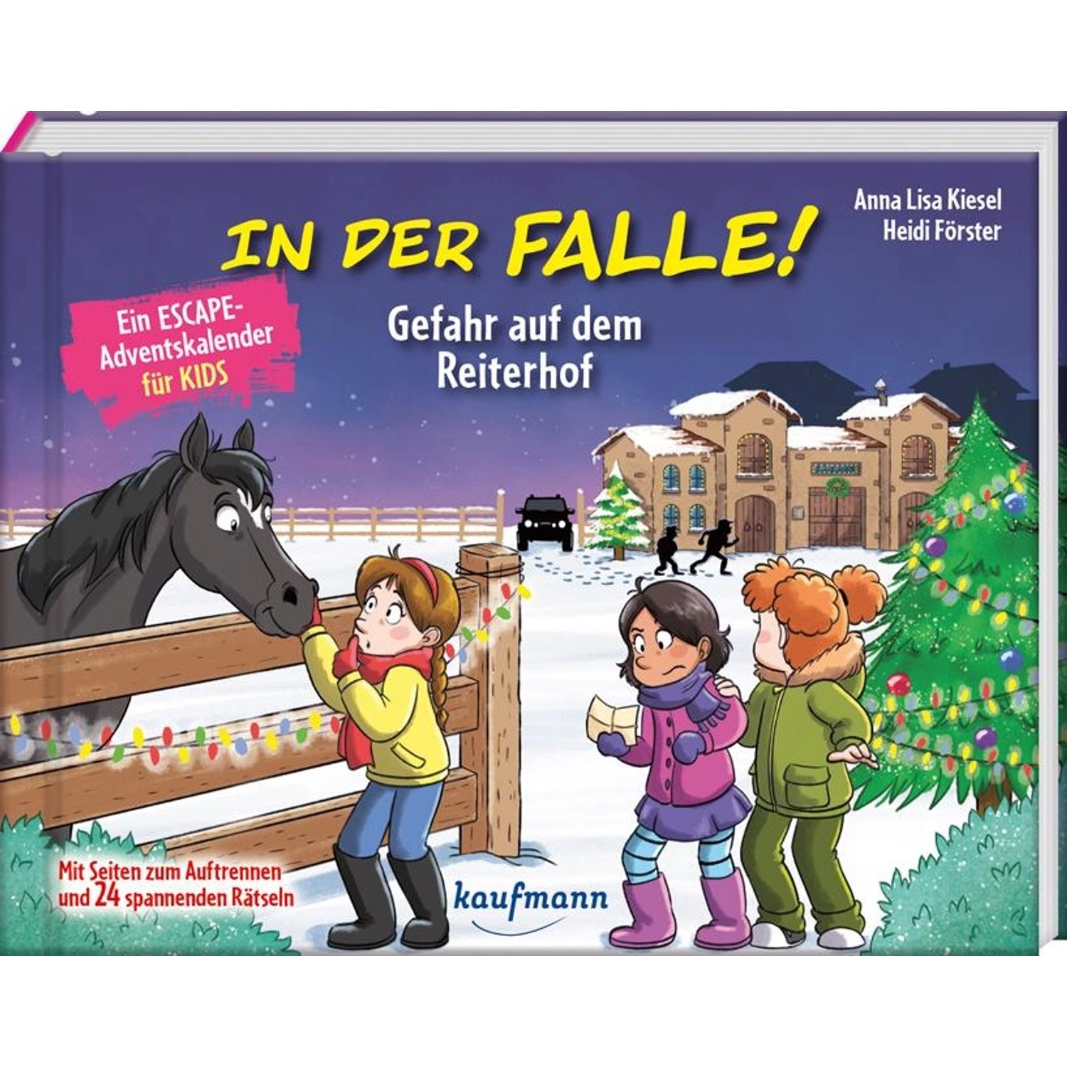 In der Falle! Gefahr auf dem Reiterhof - Ein Escape-Adventskalender für Kids
