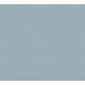 Blaue, leicht strukturierte Vliestapete Uni Matt von FSC® für dekorative Wandgestaltung.